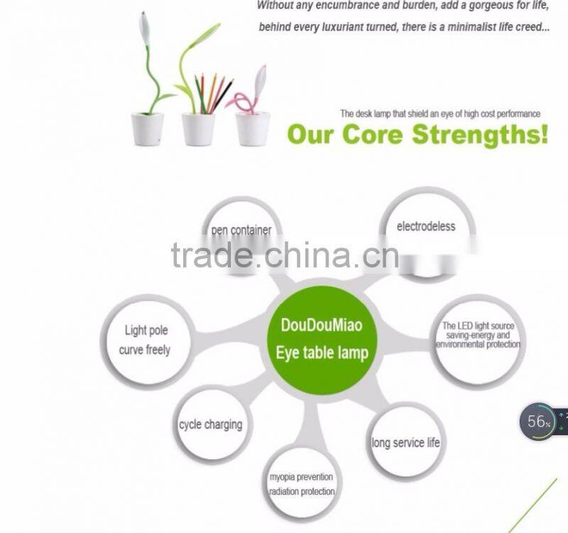 Fancy design energy saving LED table lamp for room