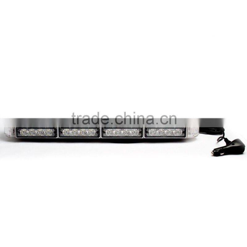 Super Thin Design & Fashion Popular LED Mini warning light bar,LED emergency light bar(SR-MIB-203-38W),1W Highpower Amber LEDs