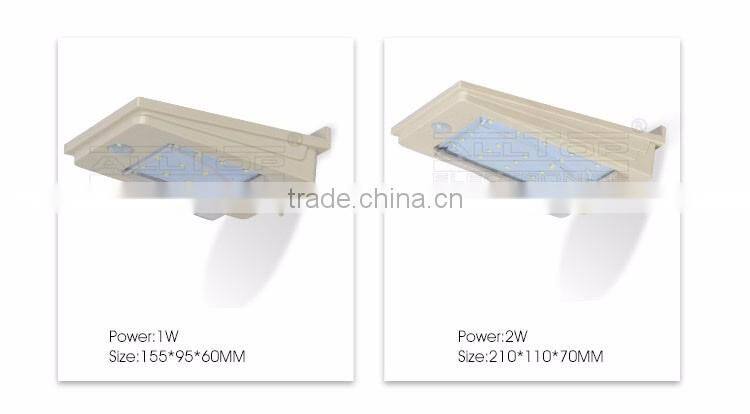 2w wall mounted industrial modern solar wall light lamp lights