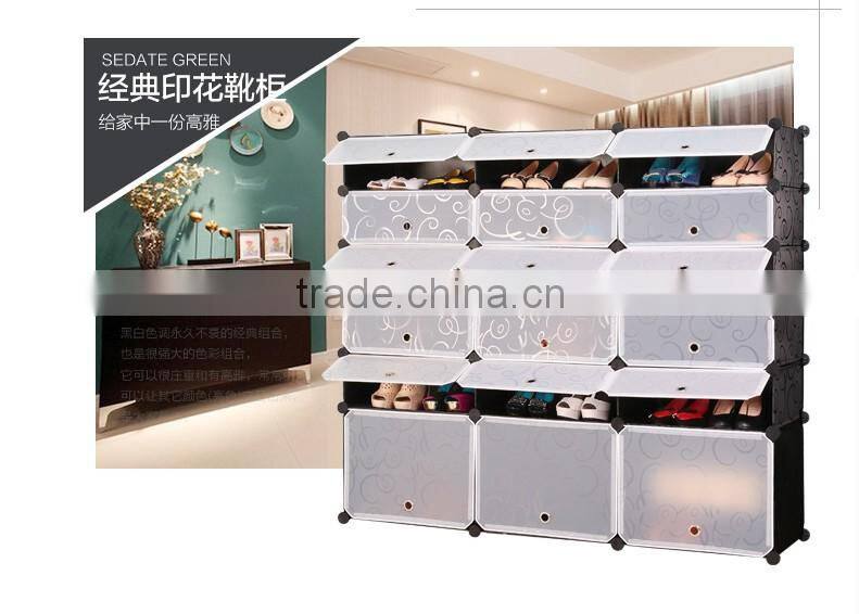 Wholesale DIY ventilation plastic shoe cabinet