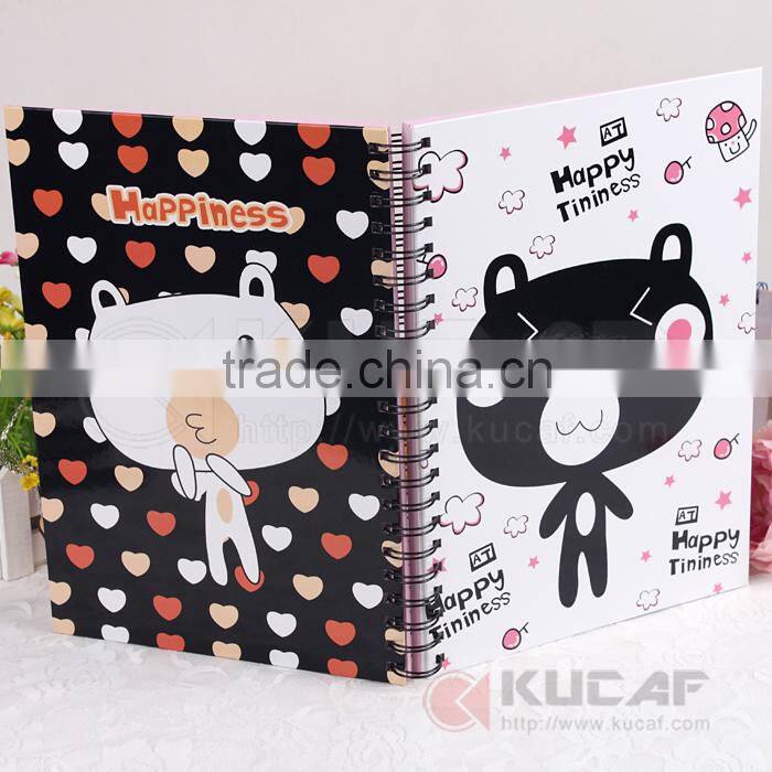 China A4 spiral school notebooks cheap hardcover exercise book supplier