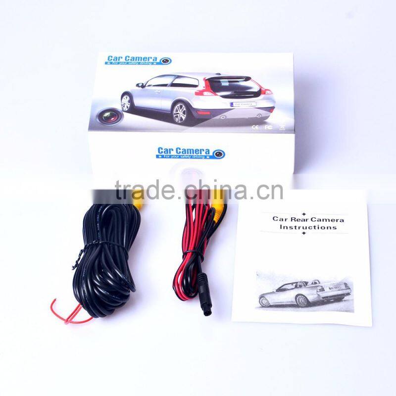 CCD butterfly rearview cameras for universal car with 170 degree angle