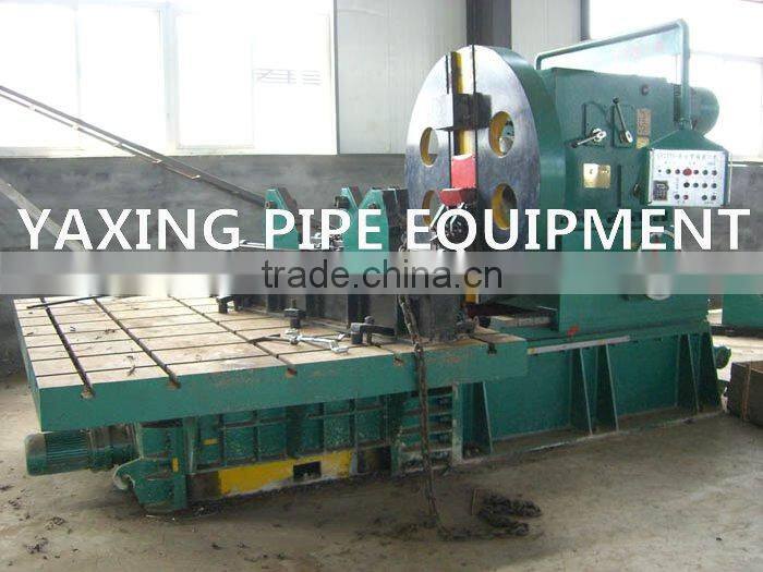 practical steel pipe chamfering machine for straight pipe and elbow