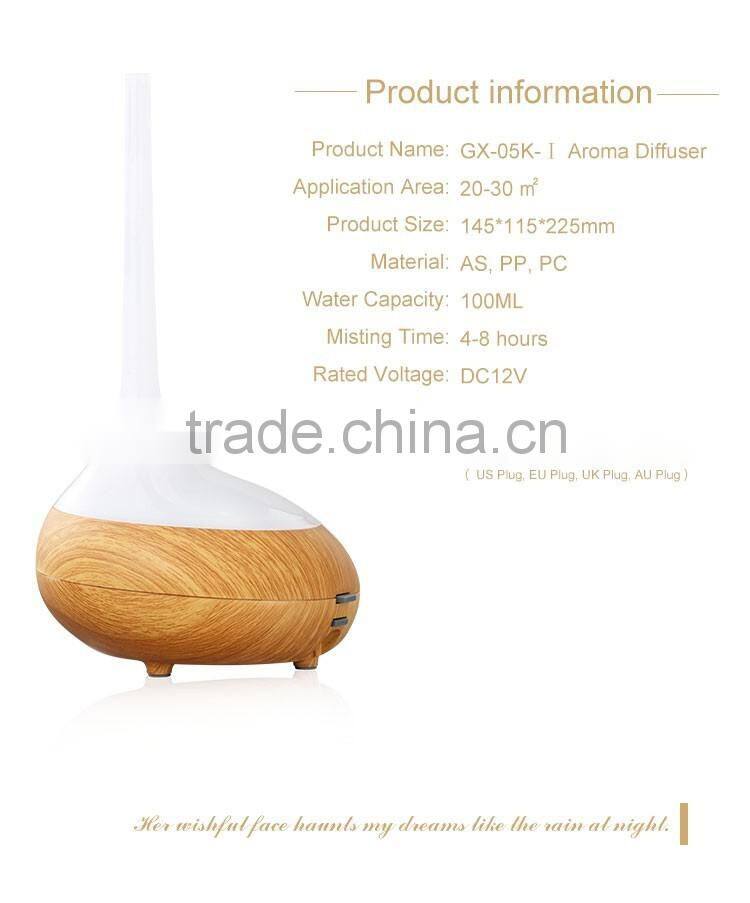 Home ultrasonic electric essential oil diffuser aromatherapy mist humidifier