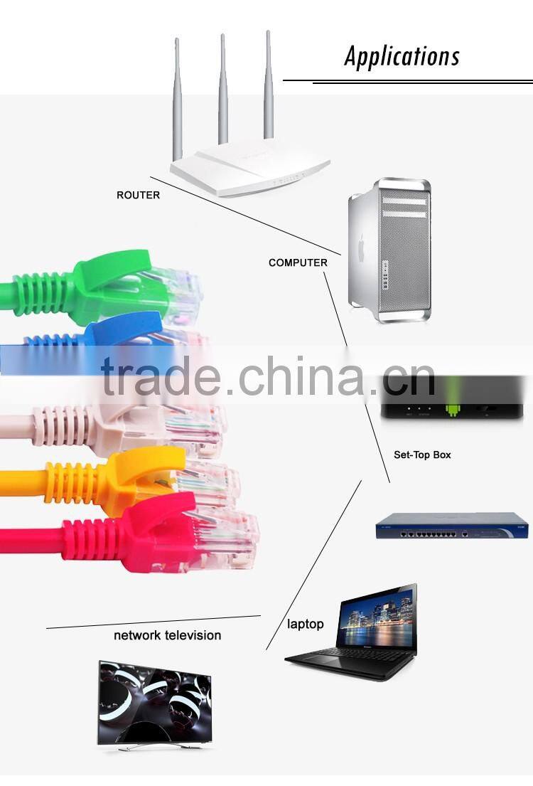 Cat6 patch cord ethernet rg45 plug ftp with good price