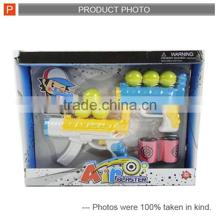 Hot sale kids toys air soft pingpong gun toy
