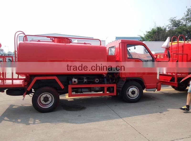 Hot-selling 4X2 Hubei Dongfeng fire fighting truck for sale red color fire truck
