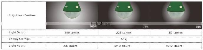 led solar hanging decorative balls lights with 12w solar panel China supplier (JR-SL988)