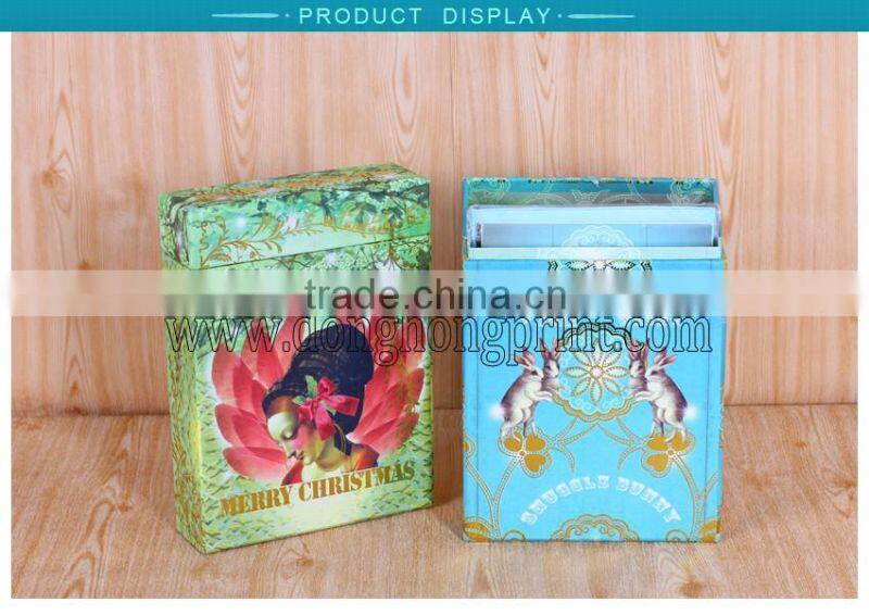 Custom paper gift box printing, colorful packaging box