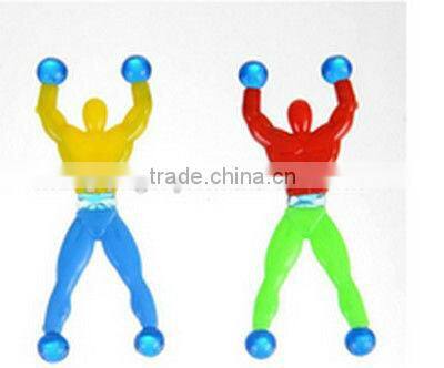 Promotional Sticky Man On Wall/Spider Sticky Toy