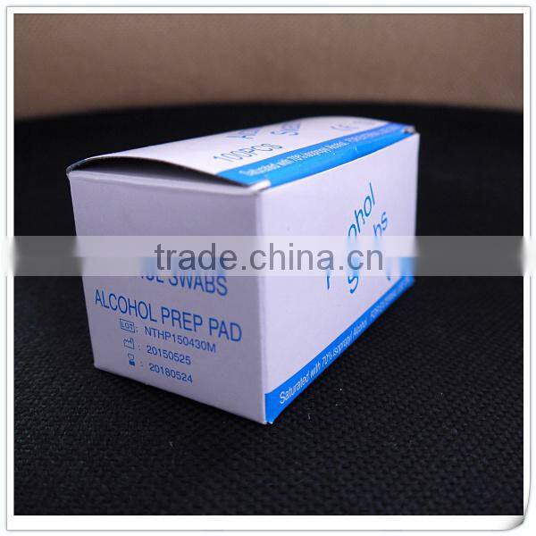 disposable alcohol pre pad