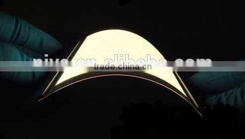 2016 new products flexible oled lighting super thin soft panel light