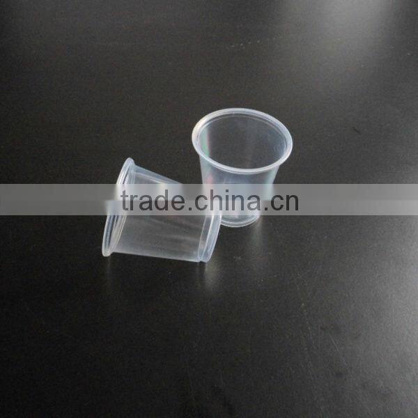 Transparent PP Plastic 2.5 OZ Tasting Cup