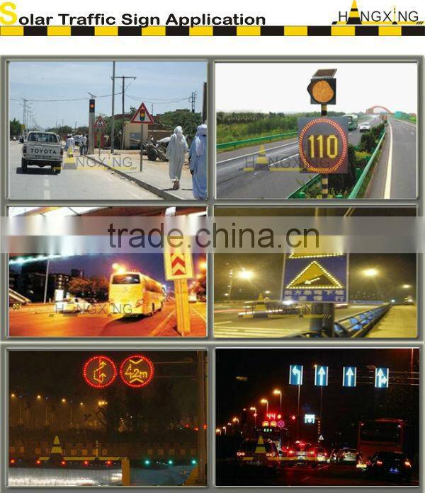 Solar LED Aluminum Reflective Traffic Sign(SS19)
