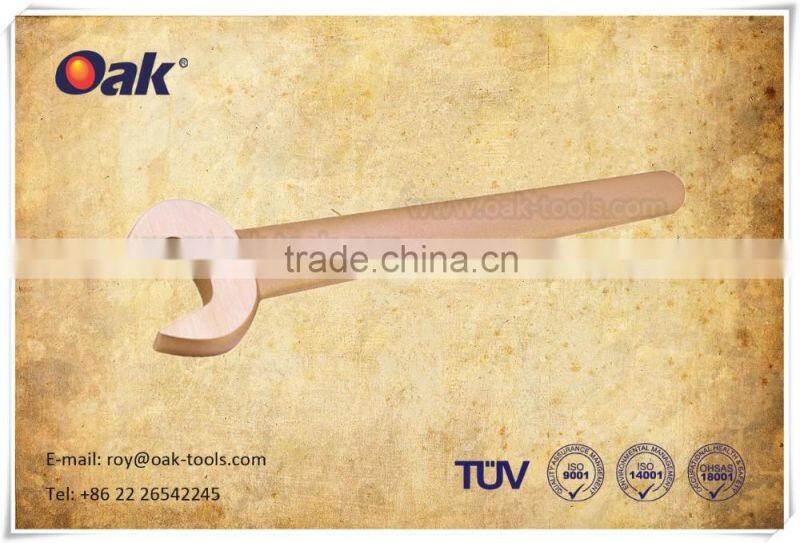 non-sparking beryllium copper double open end wrench