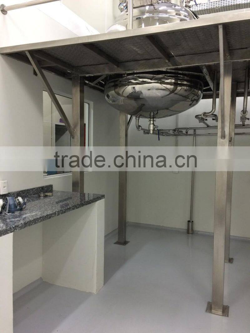 Gelatine Melting Tank and Gelatine Preparation Tank With Platform And Control Panel