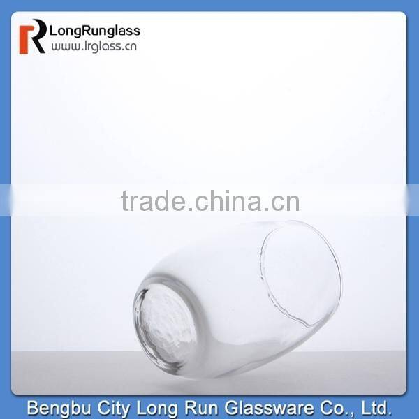 LongRun Stemless Wine Glasses, Set of 4,16 ounce