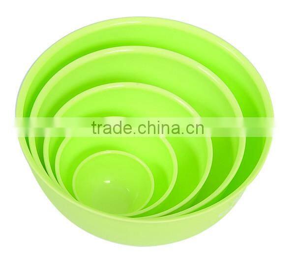5Pcs/Set New Design High Quality Eco-friendly Kitchen PLA Salad Bowl