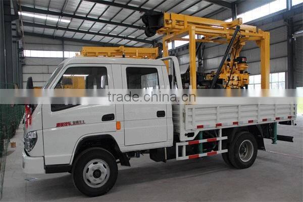Water Well Truck Mounted Drilling Rig For Hydraulic Feed