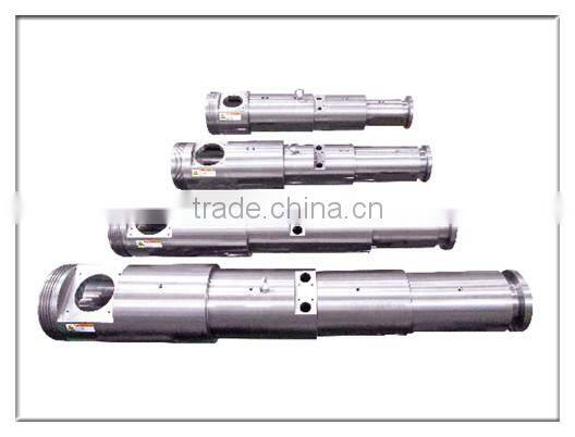High productivity twin screw and barrel /conical twin screw and cylinder for extrusion line
