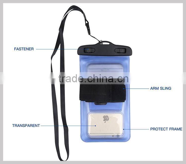 BUBM fashion wholesale PVC waterproof dry bag, for iPhone 6S waterproof phone bag with high quality