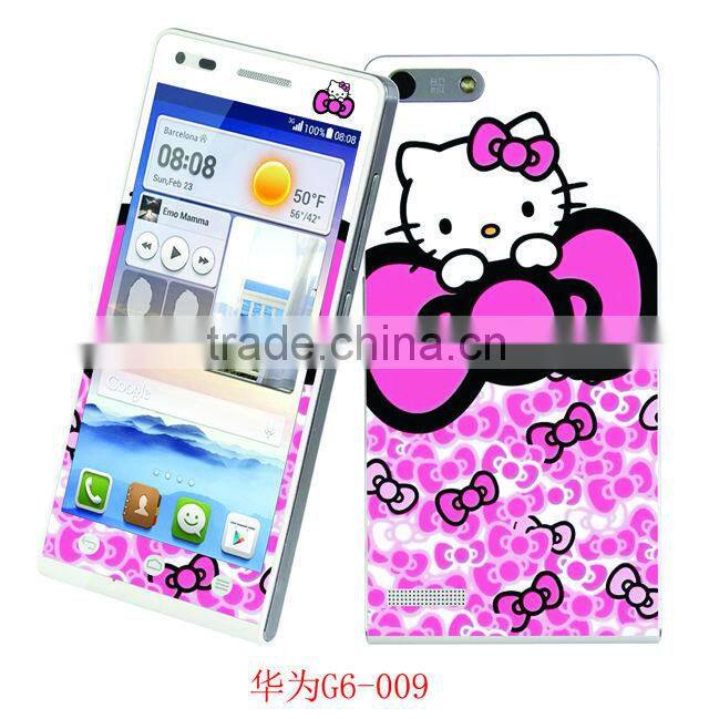 imitate leather skin sticker for HUAWEI G6