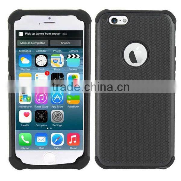 for iPhone6 plus 5.5" pc and silicone covers with football lines