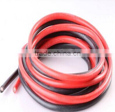 Silicone cable wire AWG 8 / 10 / 12 / 14 / 16 / 18 / 20 / 22 / 24 / 26 / 28 / 30 red and black