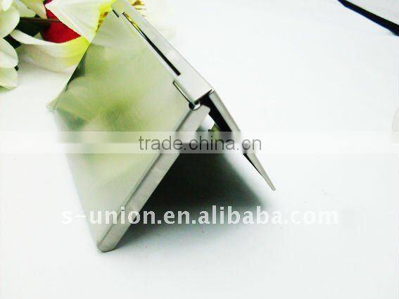High quality mirror polished stainless steel business name card holder