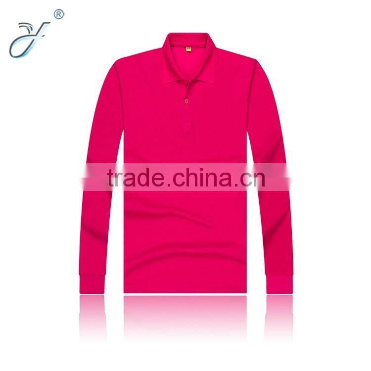 Men's Long Sleeve Undershirt Polo Collar Long Sleeve Shirt