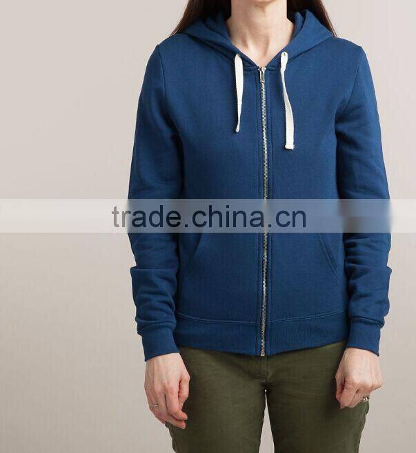 Men's Full-Zip Eco Fleece Hoodie zipper pocket hoodie