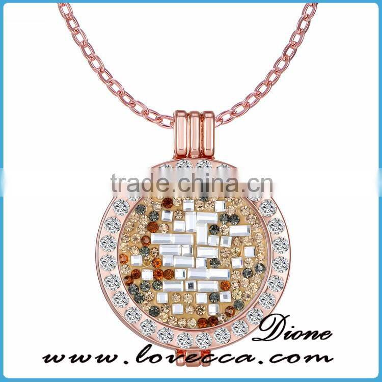 Snake China Fashion Accessories Factories Coin Design rose Gold Necklace