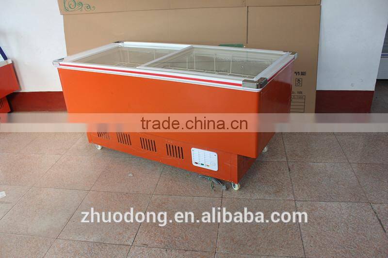 DG-160 meat display chiller under counter freezer Super Cheap Ice Cream Freezer Showcase