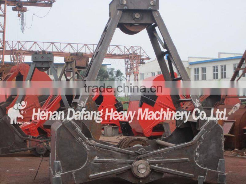 Industrial Grab Bucket Crane with Wireless Radio Remote Control