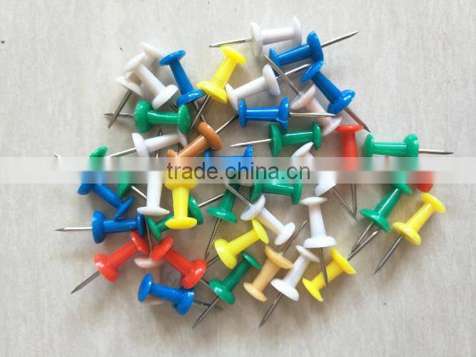 Archery target face pins