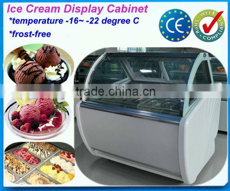 ice cream refrigeration display