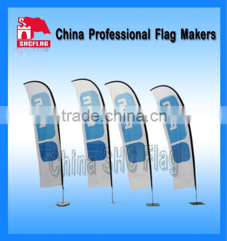 teardrop banners flag water base aluminium flag pole