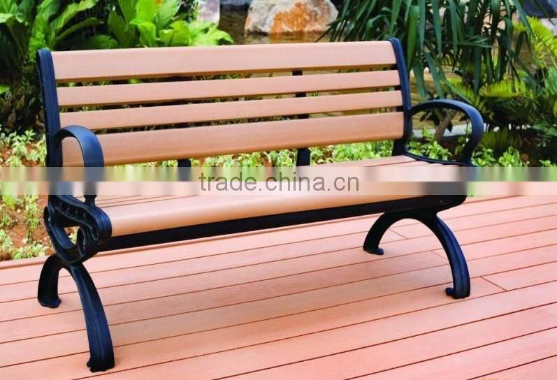 High qulaity wood plastic composite waterproof chair