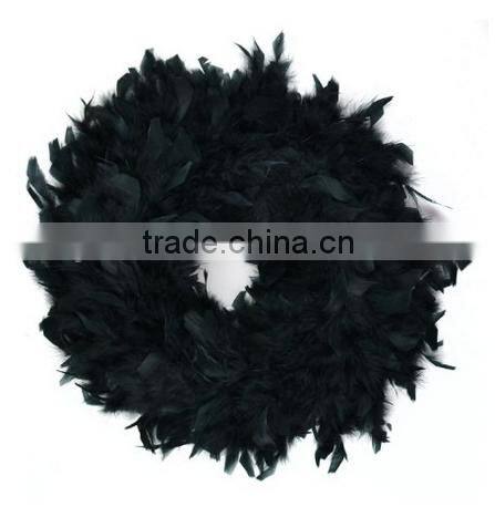 Feather Wreath - Christmas Wreath - Brown Wreath