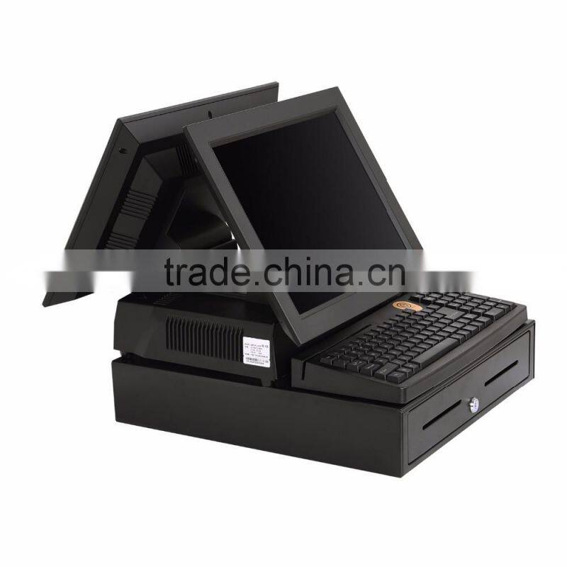 Restaurant equiment in China Capacitive touch screen pos system 2 in 1 pos computer