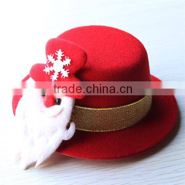 MYLOVE christmas ornament christmas gift mini top hat for christmas XMAS-03