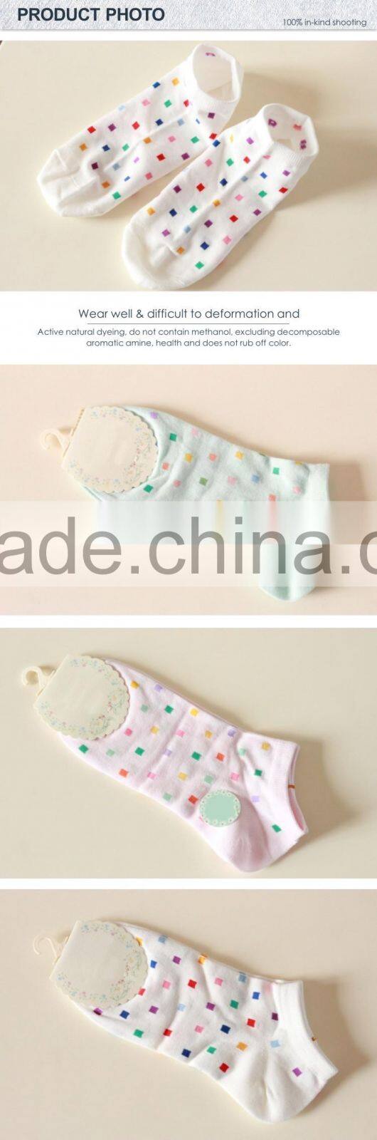 great fanny high cotton purple socks in compettive price