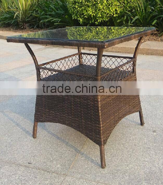 Square or Round wicker dining chair/rattan table