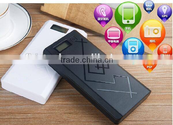 Rechargeable Mobile Fast Charge 20800mAh 5V 1A 2A Power Bank With Torch light