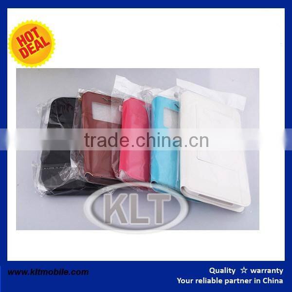 Full grain leather mobile case for Samsung S7,Custom grain with wallet stand flip PU leather phone Case Cover