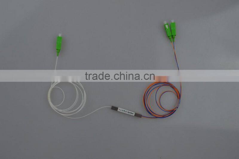1x2 Single Mode Fiber Optic Splitter Coupler