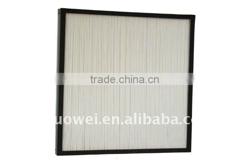 Large air flow FB Medium efficiency panel filter for electronic/food/pharmaceutical facilities