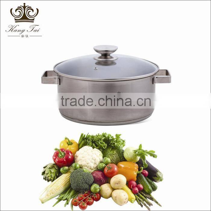 good quality chinese cooware set in titanium stockpot