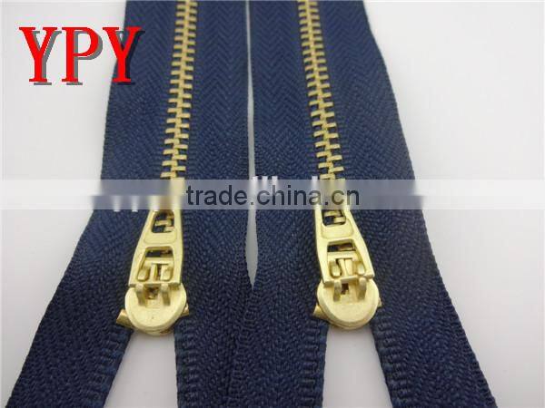 standard bottom metal zipper