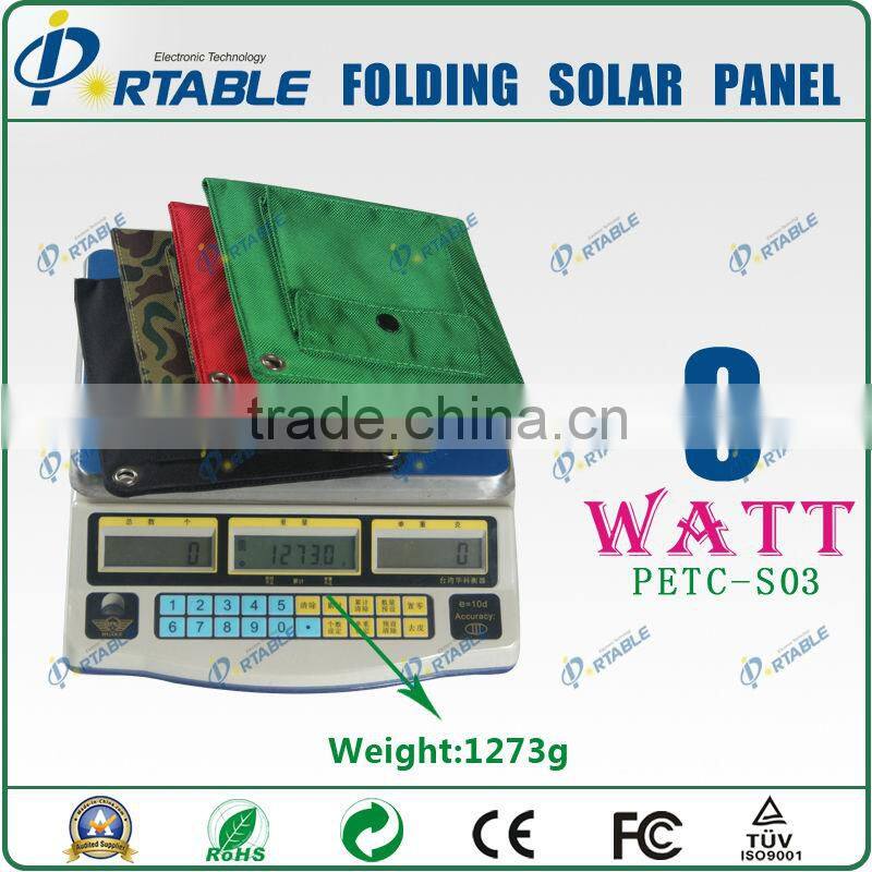 3W mobile solar charger/Solar mobile phone charger/Protable solar charger